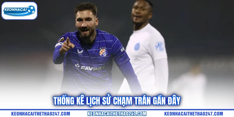 Thống kê lịch sử chạm trán gần đây Thống kê lịch sử chạm trán gần đây